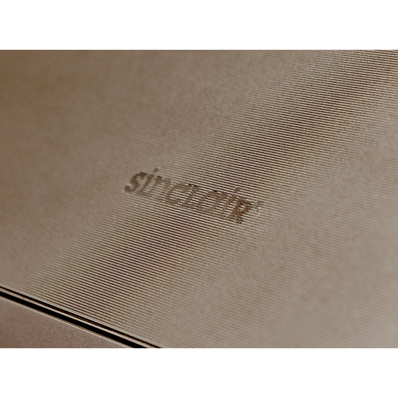détail marque Climatiseur SINCLAIR Série Marvin en coloris Champagne (SIH-XXBIMC) vue latérale