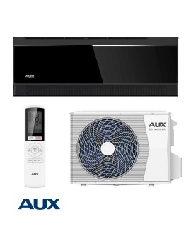 Climatiseur AUX split mural A+++ noir – 9 000 à 24 000 BTU – BourbonClim La Réunion